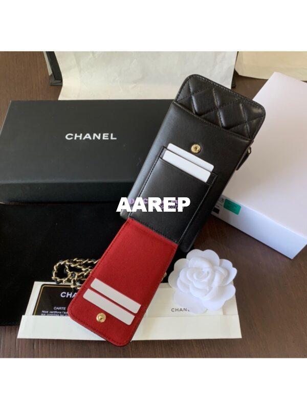 Replica Chanel Classic Clutch With Chain AP0990 Black 6