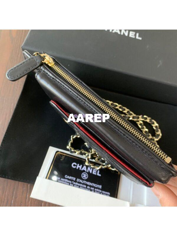 Replica Chanel Classic Clutch With Chain AP0990 Black 8