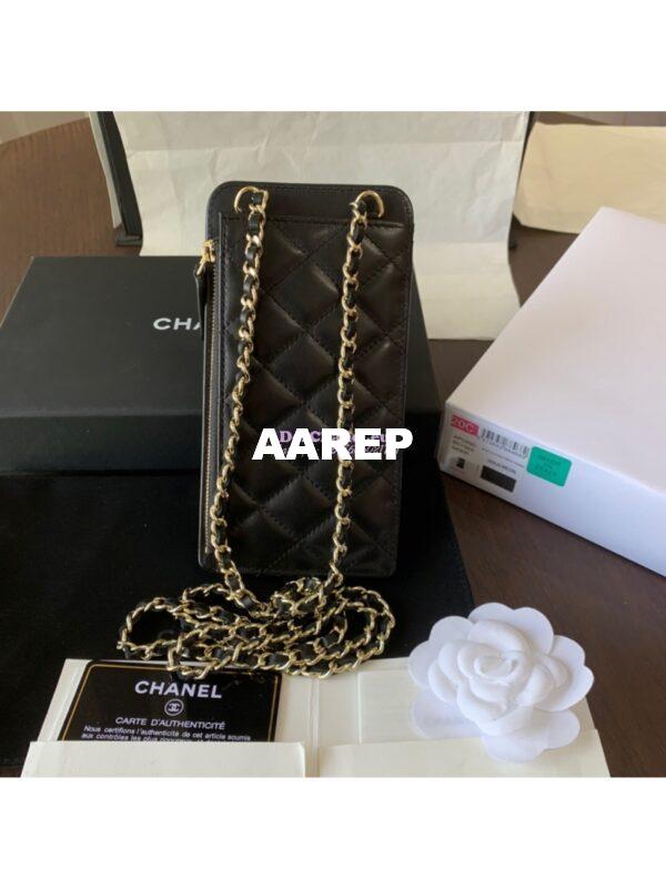 Replica Chanel Classic Clutch With Chain AP0990 Black 10