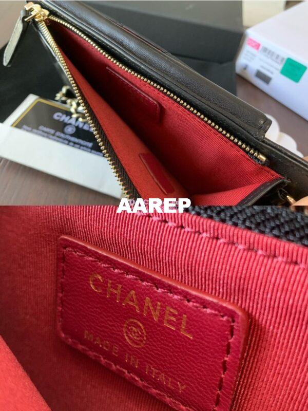 Replica Chanel Classic Clutch With Chain AP0990 Black 11