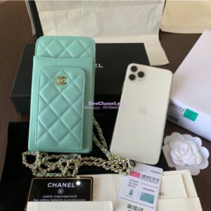 Replica Chanel Classic Clutch With Chain AP0990 Blue
