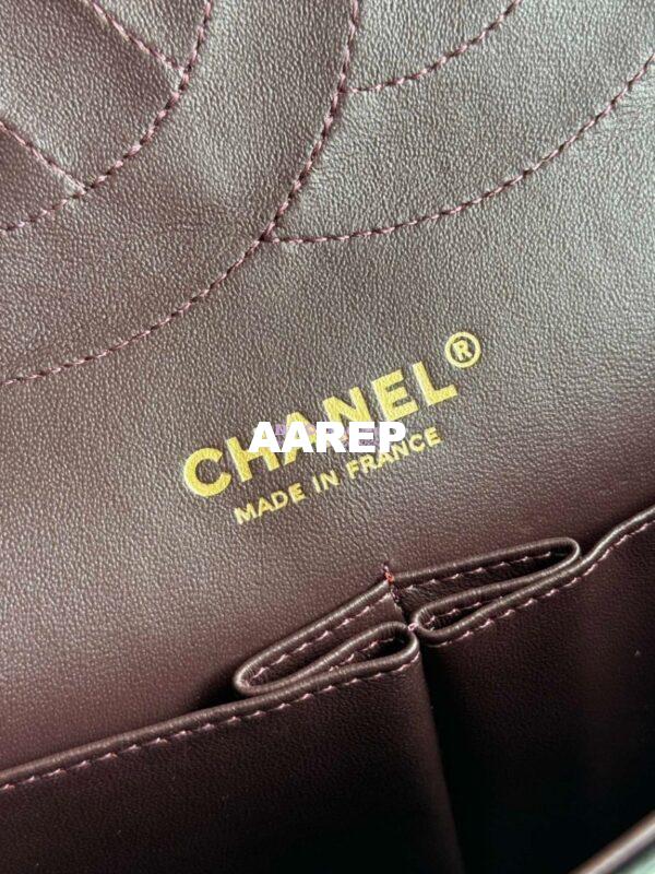 Replica Chanel Reissue 2.55 Maxi Classic Flap Bag in Aged Calfskin in Black 1119 9