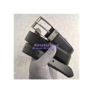 Replica Gucci Leather belt with bees 495122 2
