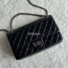 Replica Chanel Reissue 2.55 Maxi Classic Flap Bag in Aged Calfskin in Black 1119