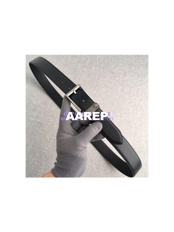 Replica Gucci Leather belt with bees 495122 8