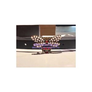 Replica Gucci Queen Margaret leather belt 476452 2