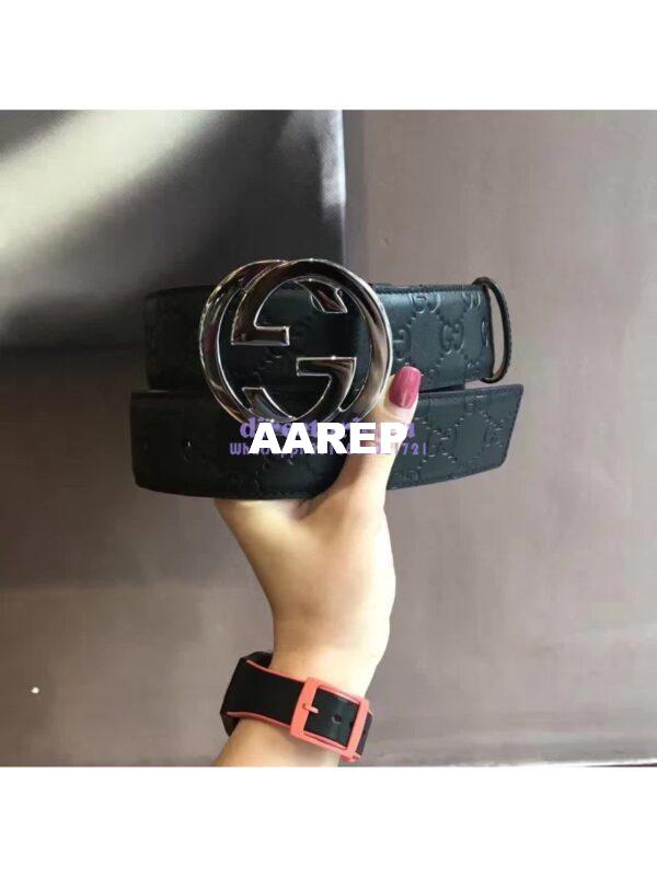 Replica Gucci Signature leather belt 3