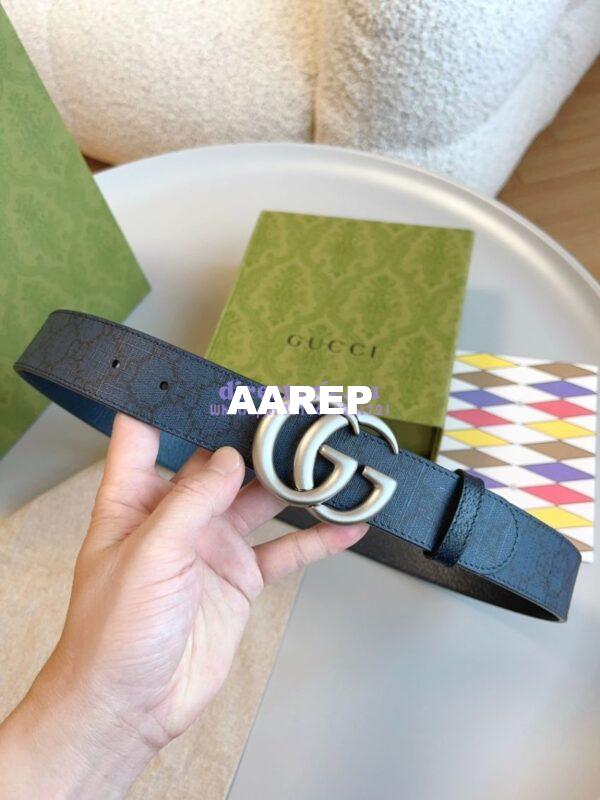 Replica Gucci GG Marmont 37.5mm Reversible Belt 627055 5