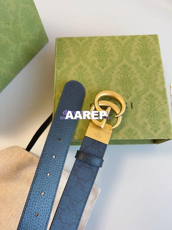 Replica Gucci GG Marmont 37.5mm Reversible Belt 627055 9
