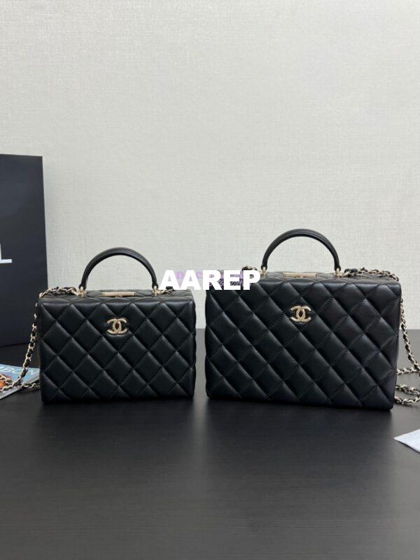 Replica Chanel 24K Limited Edition Box Bag Lambskin AS5168 Black