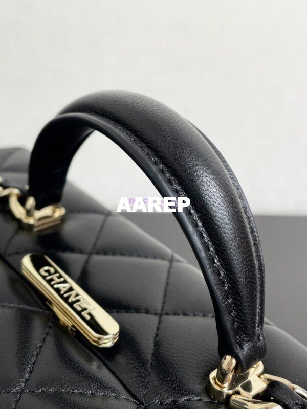 Replica Chanel 24K Limited Edition Box Bag Lambskin AS5168 Black 6