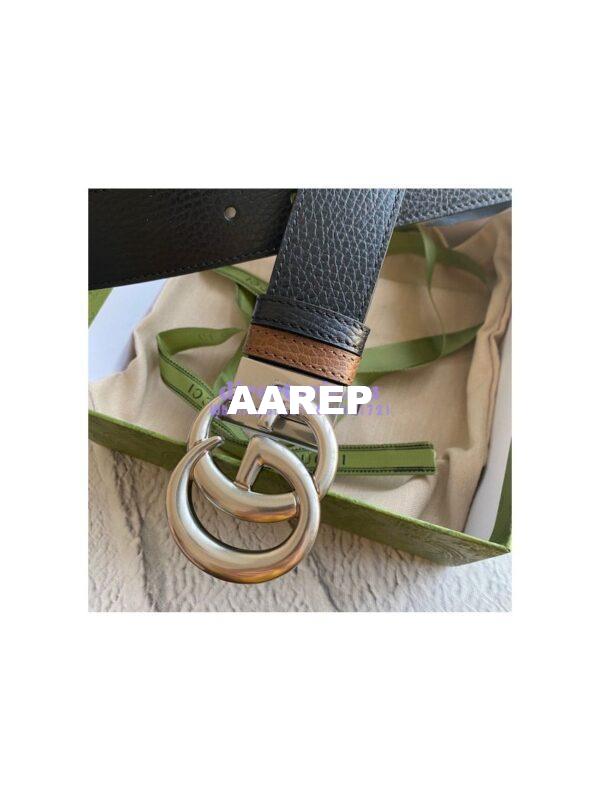 Replica Gucci GG Marmont reversible drummed calfskin belt 643847 14
