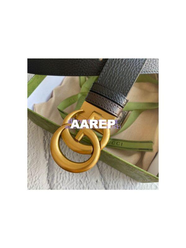 Replica Gucci GG Marmont reversible drummed calfskin belt 643847 19