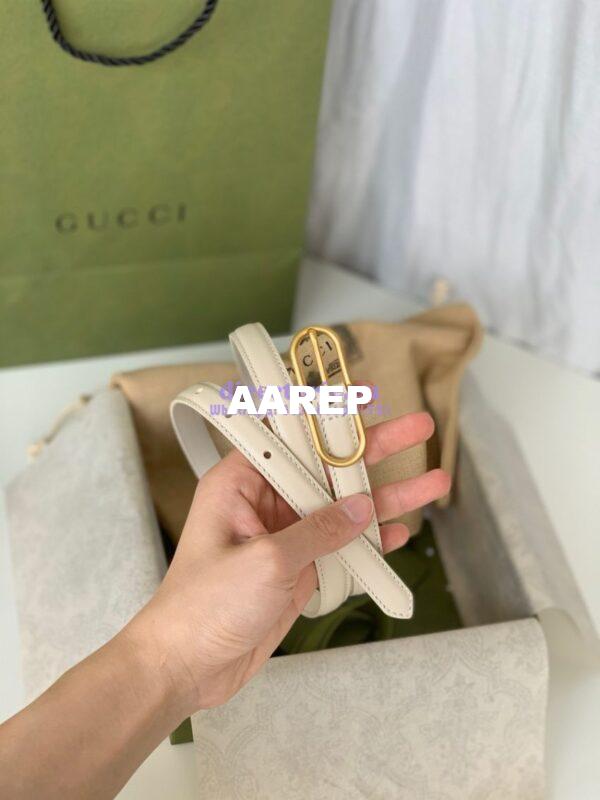 Replica Gucci Jackie Thin Leather Belt 649492 9