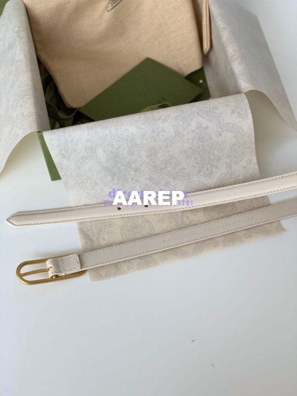 Replica Gucci Jackie Thin Leather Belt 649492 12
