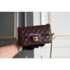 Replica Chanel 24P Lambskin Flap Bag AS1786 Dark Burgundy 2