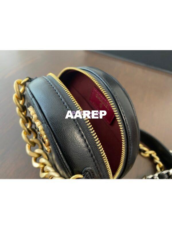 Replica Chanel 19 Clutch With Chain AP0945 Black 8