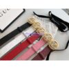 Replica Gucci Reversible GG Signature Belt 473030 Black