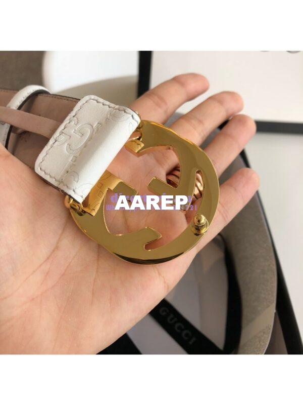 Replica Gucci Signature Belt with GG Buckle 525040 8