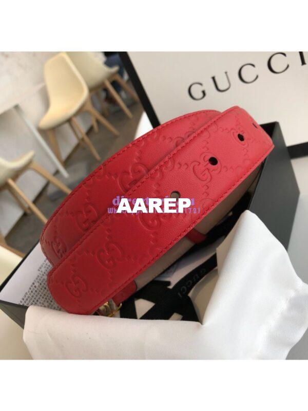 Replica Gucci Signature Belt with GG Buckle 525040 14