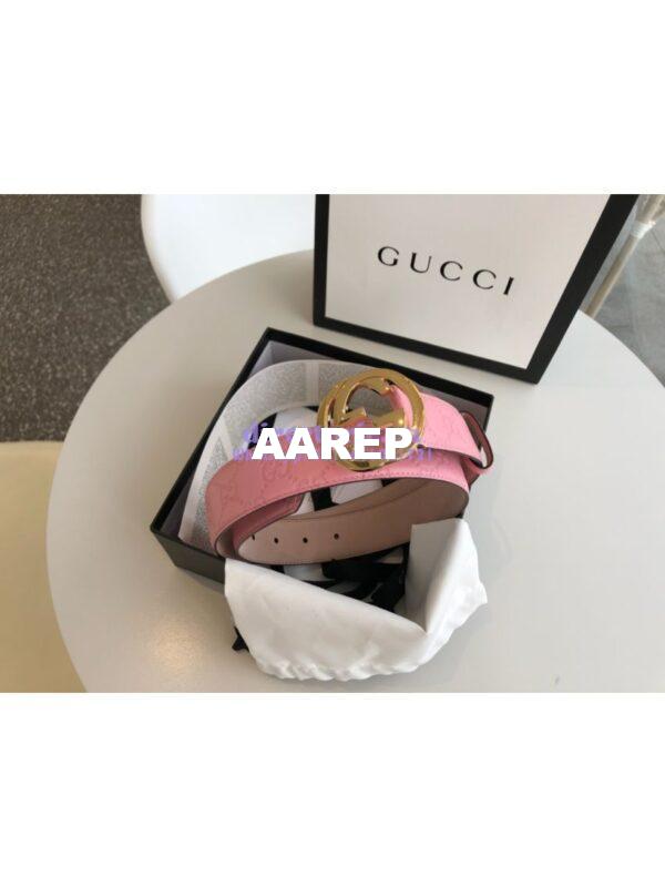 Replica Gucci Signature Belt with GG Buckle 525040 15