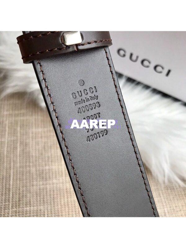 Replica Gucci Reversible GG Signature Belt 473030 Black 5