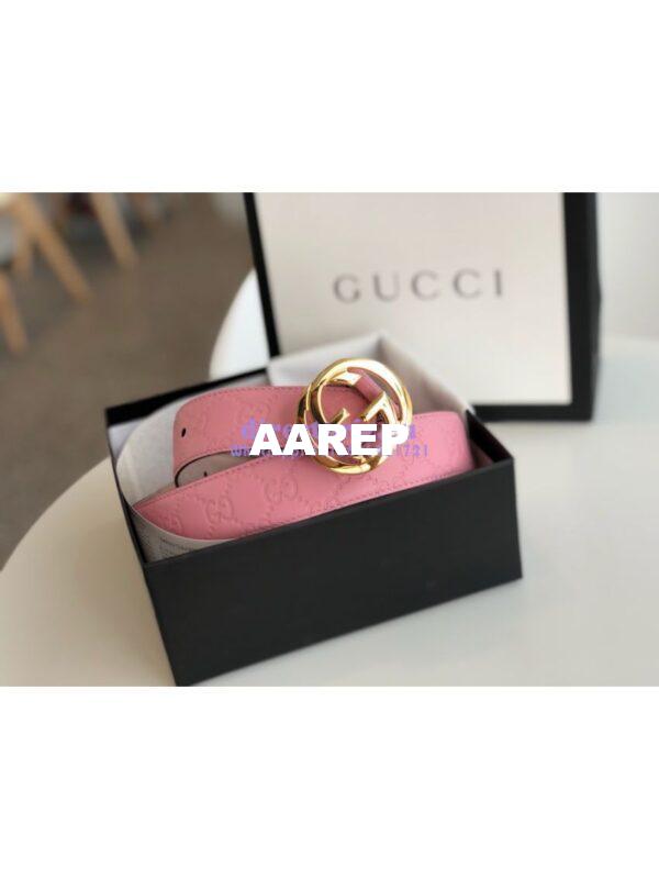 Replica Gucci Signature Belt with GG Buckle 525040 16