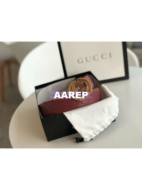 Replica Gucci Signature Belt with GG Buckle 525040 18