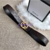 Replica Gucci Belt with Textured Double G Buckle 2