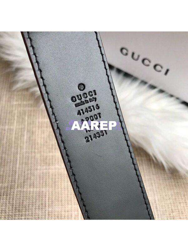 Replica Gucci Reversible GG Signature Belt 473030 Brown 11