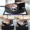 Replica Gucci Belt with Textured Double G Buckle