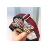 Replica Gucci Leather belt with Double G buckle 406831 2