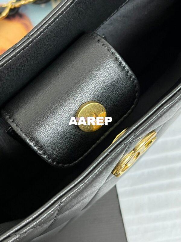 Replica Chanel 24K Lambskin Hobo Bag AS5177 Black 5