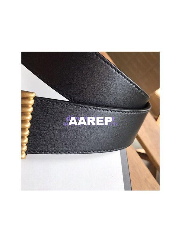 Replica Gucci 3.75cm Leather belt with torchon Double G buckle 524105 8
