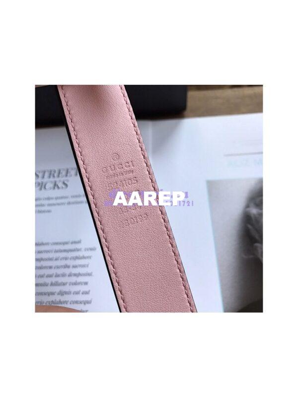 Replica Gucci Leather belt with torchon Double G buckle ‎524103 7