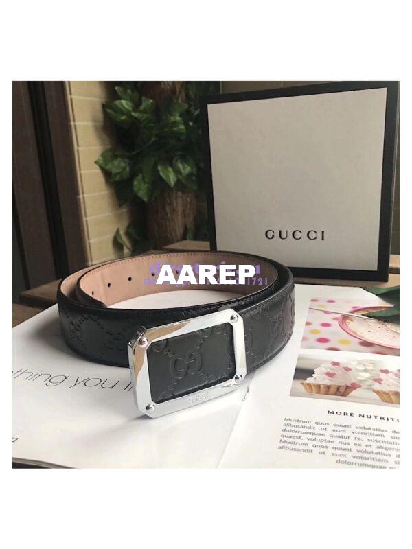 Replica Gucci Signature leather belt 403941 4