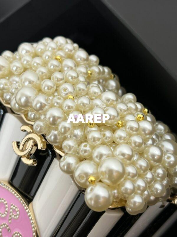 Replica Chanel 24K Popcorn Minaudiere Resin, Enamel, Imitation Pearls AS5217 3
