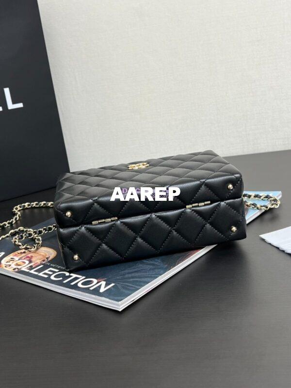 Replica Chanel Small Box Bag Lambskin AS5167 Black 3