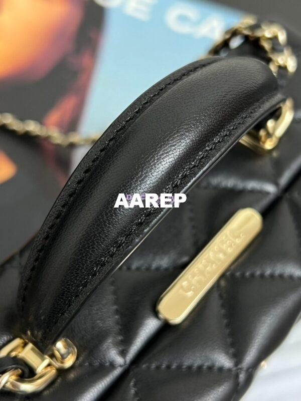 Replica Chanel Small Box Bag Lambskin AS5167 Black 4