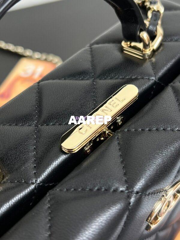 Replica Chanel Small Box Bag Lambskin AS5167 Black 5