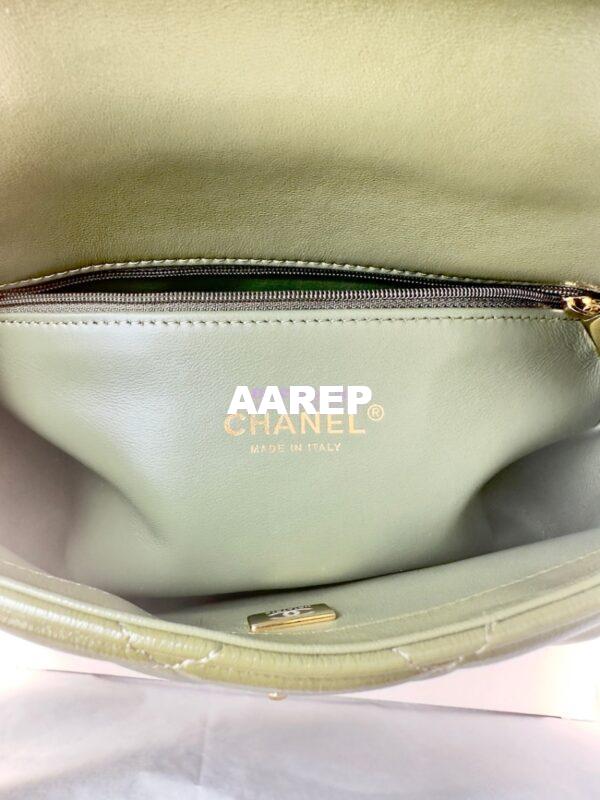 Replica Chanel Mini Flap Bag With Top Handle AS5043 Matcha 8