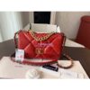 Replica Chanel 19 Small Flap Bag AS1160 Lambskin Baby Blue