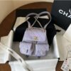 Replica Chanel Grained Shiny Calfskin Backpack AS3860 Dark Burgundy 2