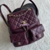 Replica Chanel Lambskin Clutch With Chain with Diamanté Handle AP4044 Black 2