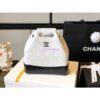 Replica Chanel Python Small 20cm Classic Flap Bag Green 2