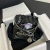 Replica Chanel Grained Shiny Calfskin Small Backpack AS3787 Light Pink