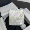 Replica Chanel Mini 22 Handbag Shiny Calfskin & Gold Metal AS3980 Black 1