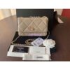 Replica Chanel Trendy CC Wallet On Chain WOC in Large Quilting Lambskin A80982 Red