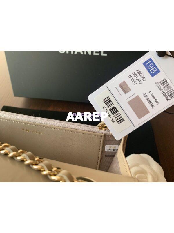 Replica Chanel Trendy CC Wallet On Chain WOC in Large Quilting Lambskin A80982 Grey 11