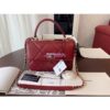 Replica Chanel New Trendy CC A92236 in Large Quilting Lambskin Grey